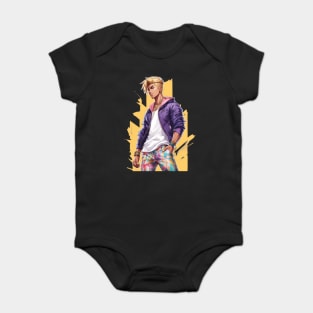 Cute Anime Boy Baby Bodysuit